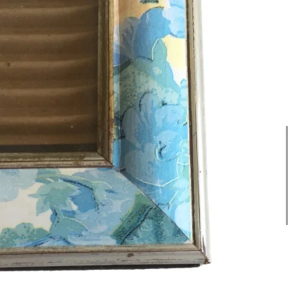 ❗️FINAL PRICE❗️VINTAGE NATIONAL Picture Frame Floral Botanical Metallic Gold - Picture 5 of 11